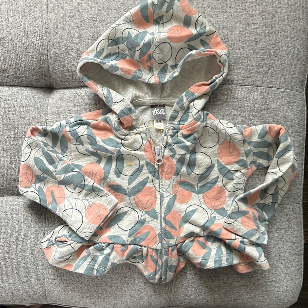 Tea Toddler Peach Sweatshirt